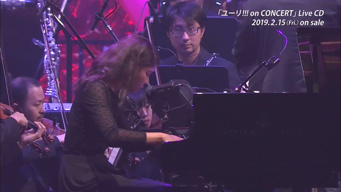 \🎹2019/2/15(金)発売「ユーリ!!! on CONCERT」Live CD🎻/♬現在予約受付中♬#yurion \🎹2019/2/15(金)発売「ユーリ!!! on CONCERT」Live CD🎻/♬現在予約受付中♬#yurion