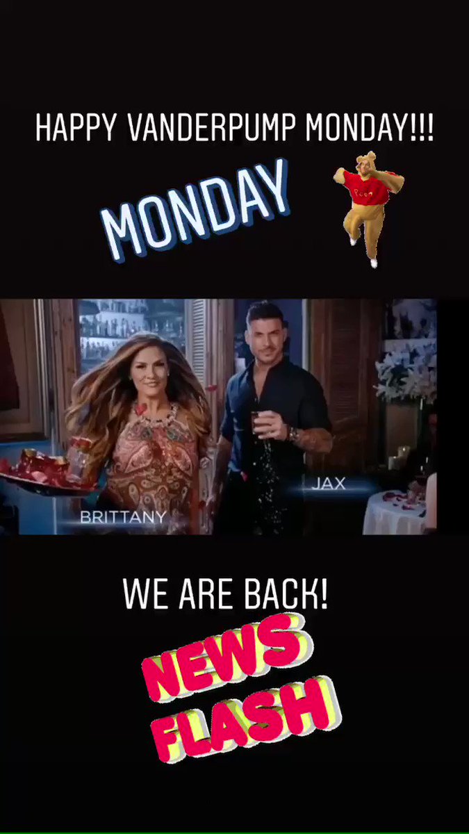 RT @mrjaxtaylor: Happy vanderpump monday!!! We are back!!! @evolutionusa @Bravotv @BravoWWHL https://t.co/xec9VTP4xI