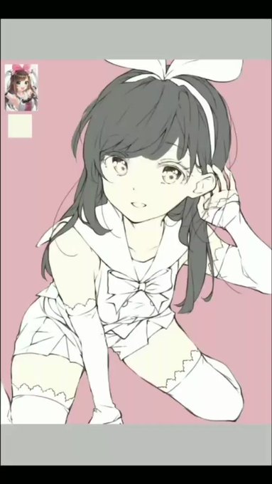 キズナアイちゃん。メイキング✨(色参考に「森倉円」様のアイちゃんイラストを表示させて頂いてます) キズナアイちゃん。メイキング✨(色参考に「森倉円」様のアイちゃんイラストを表示させて頂いてます)