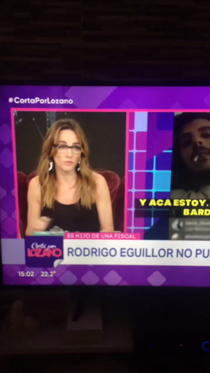 RT @MarielCanitrot: Verónica Lozano hablando de Rodrigo Eguillor. TE APLAUDO ???????? https://t.co/eFTHth5Arh