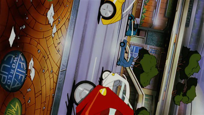 Key Animation: Yoshiji Kigami (木上 益治)Anime: Super Dimensiona Key Animation: Yoshiji Kigami (木上 益治)Anime: Super Dimensiona