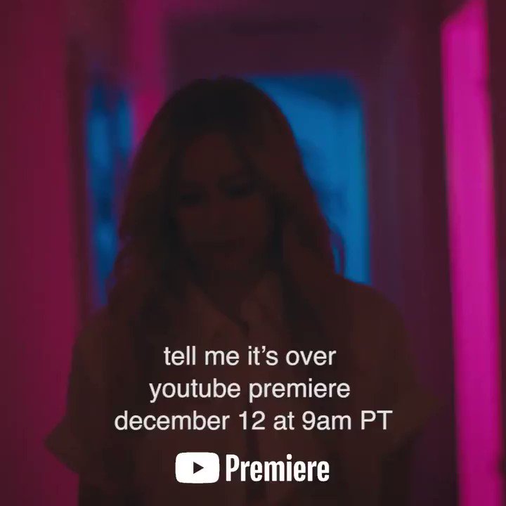 #TellMeItsOver video will premiere tomorrow on @YouTube at 9 am PT. Tune in here: https://t.co/73d3yxLRSw ???? https://t.co/TKDm8iRBZB