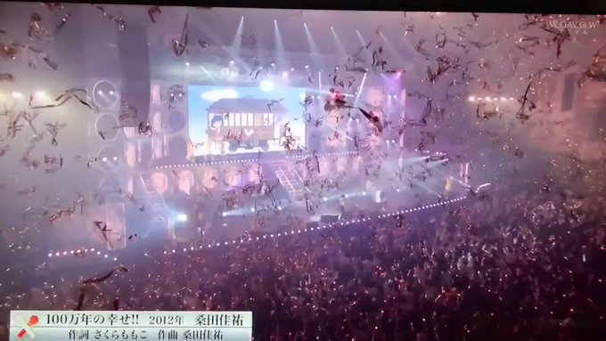 「100万年の幸せ!!」ライブビューイングで泣いたし今も泣いた生涯忘れられない曲だな!#桑田佳祐 #ひとり紅白歌合戦 # 「100万年の幸せ!!」ライブビューイングで泣いたし今も泣いた生涯忘れられない曲だな!#桑田佳祐 #ひとり紅白歌合戦 #