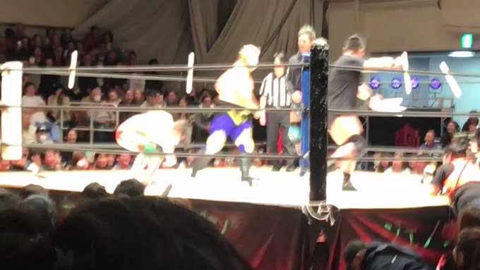 本日のMVPは(自称)5代目タイガーマスクw #DDTマジ卍超 本日のMVPは(自称)5代目タイガーマスクw #DDTマジ卍超