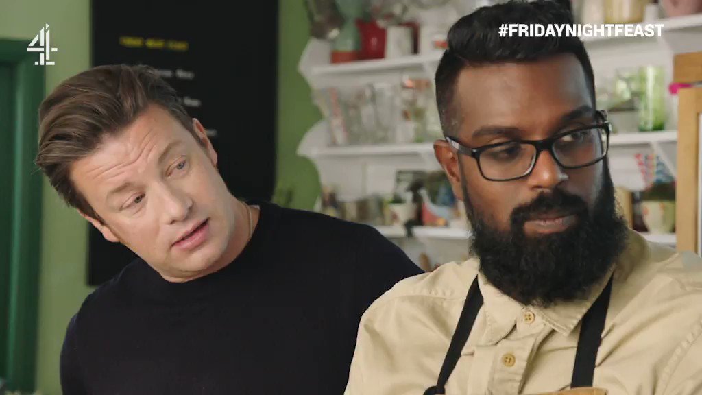 When your mum compares you to Jamie… ???? @RomeshRanga 

#FridayNightFeast https://t.co/MbjRePURMM