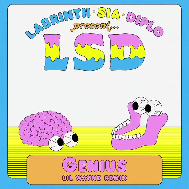 RT @Labrinth: It’s a @liltunechi remix ????????????...out tomorrow #LSD @Sia @diplo https://t.co/LfZCy7smUV