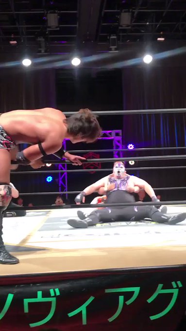 今日の #ファブル2019.01.17 新百合ヶ丘#ddtpro#KOD6人タッグベルト#竹下幸之介 #konosuke 今日の #ファブル2019.01.17 新百合ヶ丘#ddtpro#KOD6人タッグベルト#竹下幸之介 #konosuke