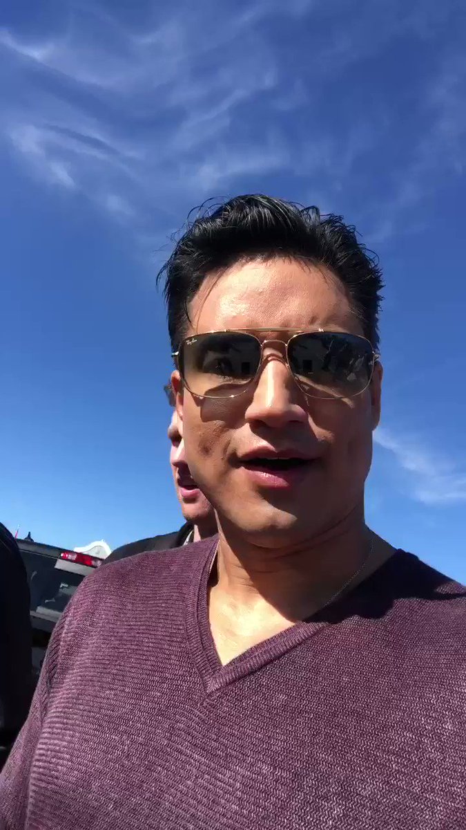 RT @MarioLopezExtra: I’m pumped up now. Thanks @Schwarzenegger!

#ArnoldStrongManClassic https://t.co/kDAtvwzYYF