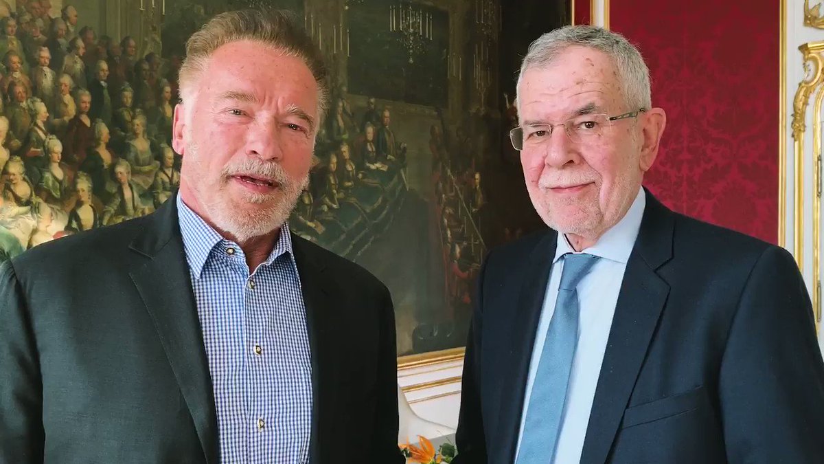 RT @vanderbellen: We stand side by side again for the @R20_AWS and more #ClimateAmbition ????. @Schwarzenegger https://t.co/f2vPstSeTz