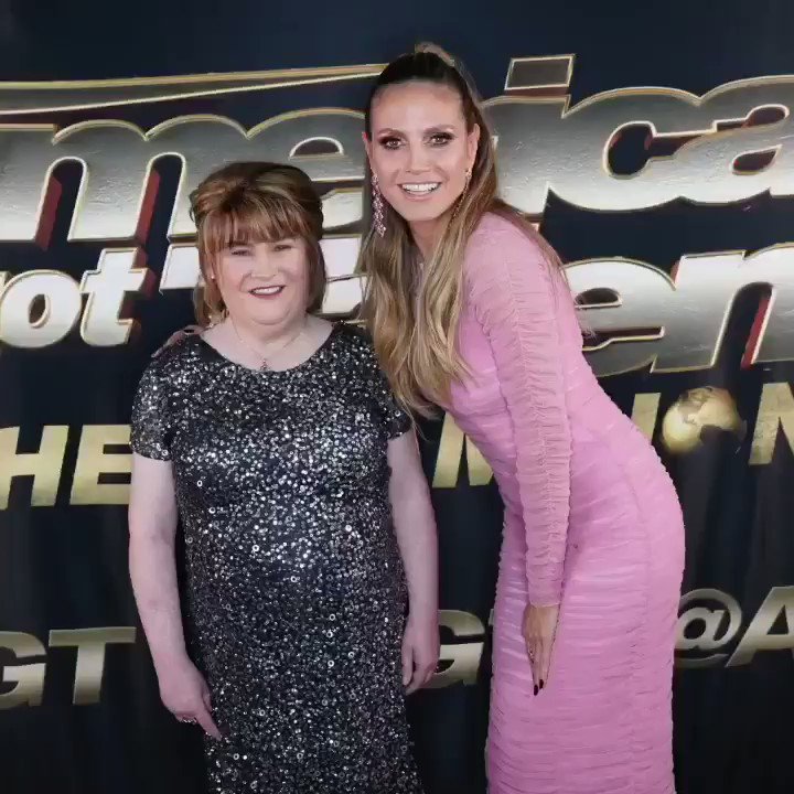 So much fun with @SusanBoyle on #AGTChampions! Don’t miss tonight’s new episode ???? @AGT https://t.co/XiGd69WelL