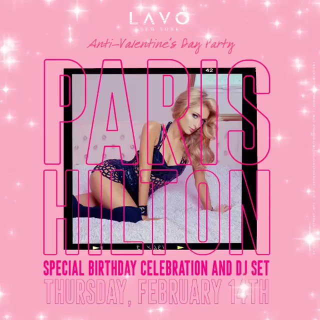 Hey #NewYork ????See you all Tonight at my Anti-Valentines Day Birthday Party at @LavoNY ???? https://t.co/t2xwWkW45G