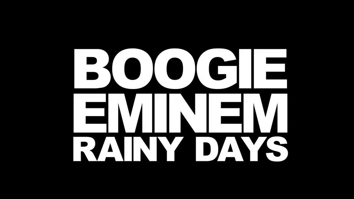RT @WS_Boogie: Rainy Days video wit @Eminem droppin Wednesday. 9am pt https://t.co/eqmq8SS6qN