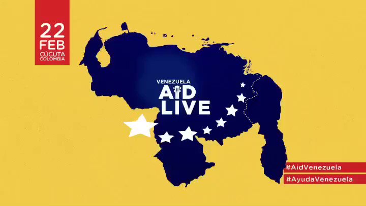 RT @VenezuelaAid: All Together For Venezuela #LineUp #AidVenezuela #AyudaVenezuela https://t.co/qMQyZ1Zexk