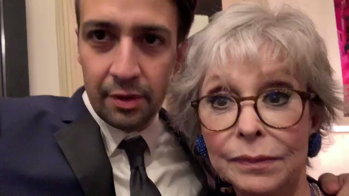 RT @Lin_Manuel: Well look who I ran into...
@TheRitaMoreno 
#SaveODAAT https://t.co/vGGMPburPM