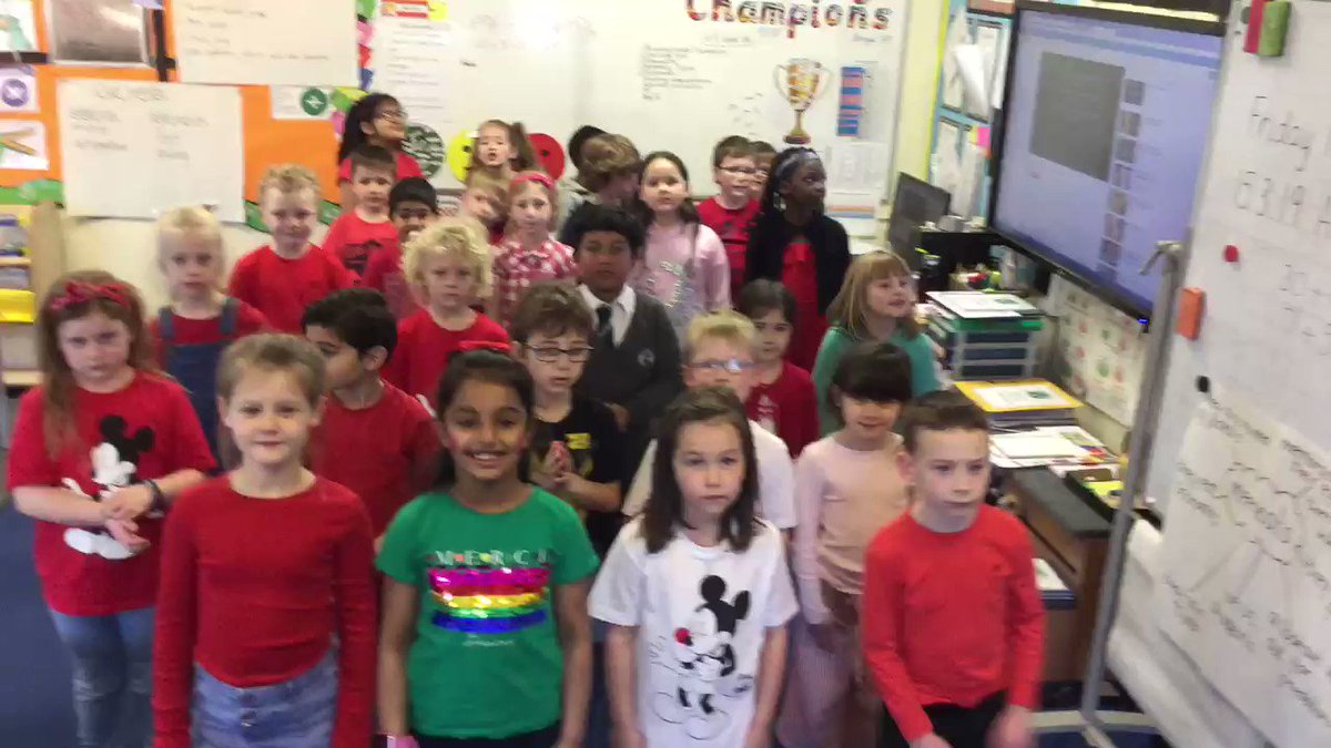 RT @MarklandHill: #comicrelief2019 Who do Oak Class think they Are? Superstars!!! ???????????? https://t.co/tyNTw2jcXG