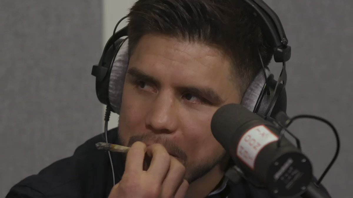 Big shoutout to the young brother Henry Cejudo for dropping by the office for some Hotboxin'! https://t.co/82UCIet2uS