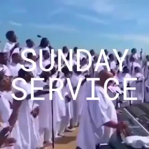 Sunday Service starts at 9am, live from #Coachella https://t.co/9f3MZkQM2f https://t.co/LutzNNpAvw