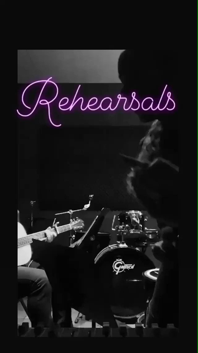 Rehearsals ???? https://t.co/IwxV6UwYvT