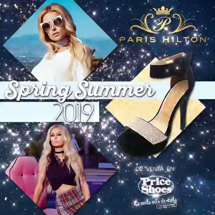 Hey #Mexico???????? You can’t miss my #SS19 Collection at @priceshoes! Love you ???? #PriceShoes #GirlBoss #LittleHiltons ✨???? https://t.co/Szgtt9o84G
