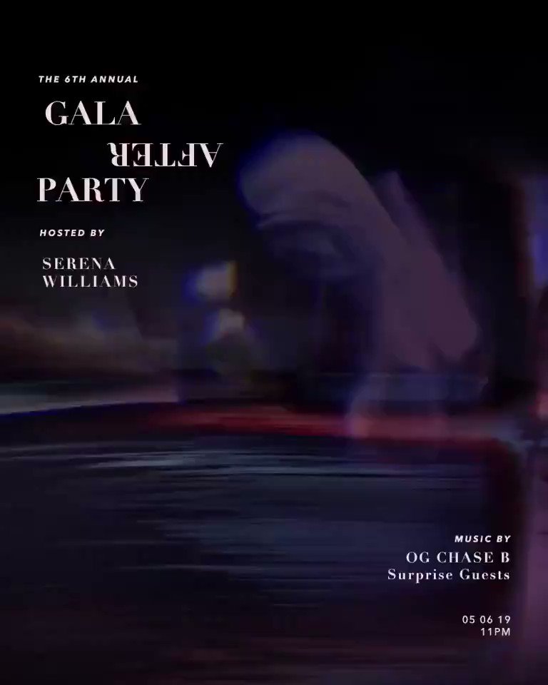 5.6.19 MET AFTER PARTY      SERENAxKIMxLALAxTRAVISxTREVOR https://t.co/hvHvGMjcvD