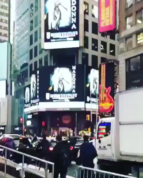 Madame ❌ had her own Met Gala! ???????? in Times Square.............She Travels the World! But She ♥️’s NY!???? https://t.co/yM9Rlfuk9x