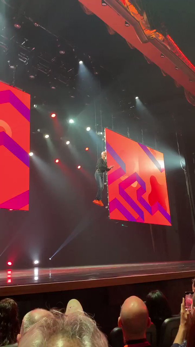 SouNagAsh: One of my favorite moments of #MagentoImagine @jasonwoosley_mg ‘s Iron Man inspired entrance! #AdobeLife #Magento https://t.co/FQ1EofEYvE