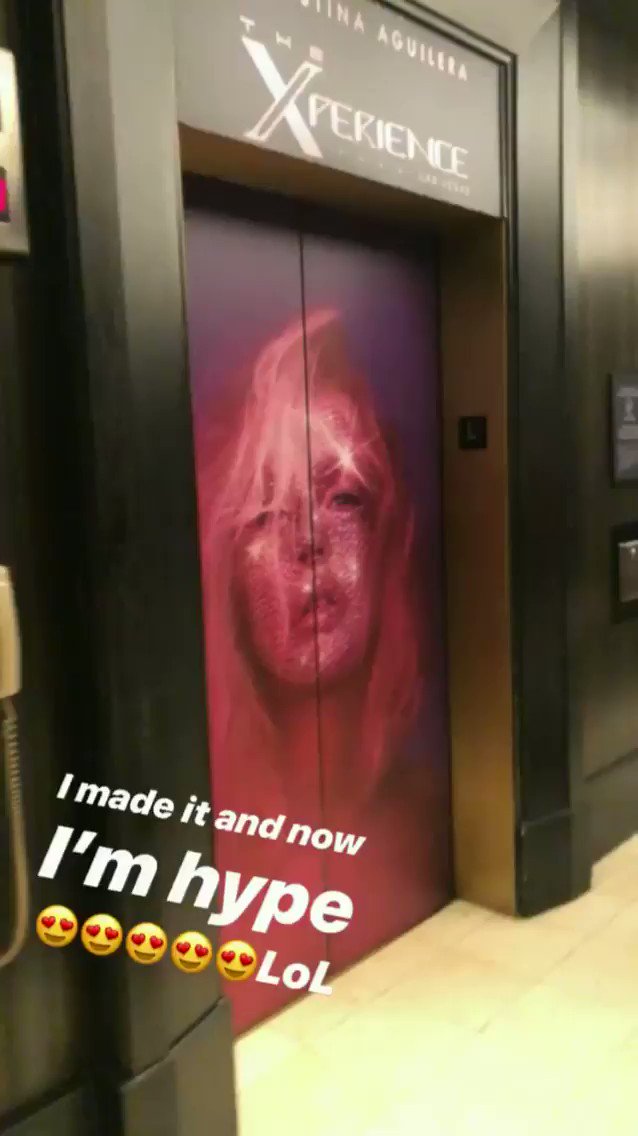 RT @Xtina_Daily: The elevators at @PHVegas covered in @xtina. #TheXperience begins in 4 days!! https://t.co/7d6ZAByDdQ