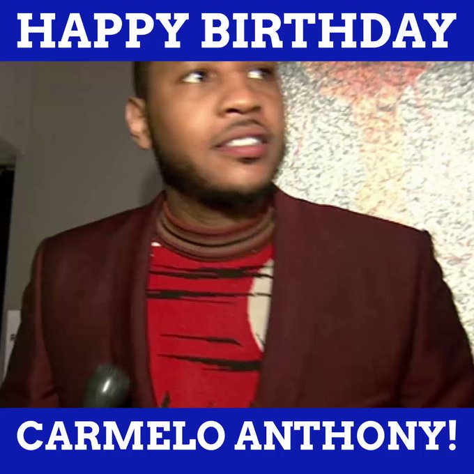 Carmelo Anthony’s Birthday Celebration | HappyBday.to