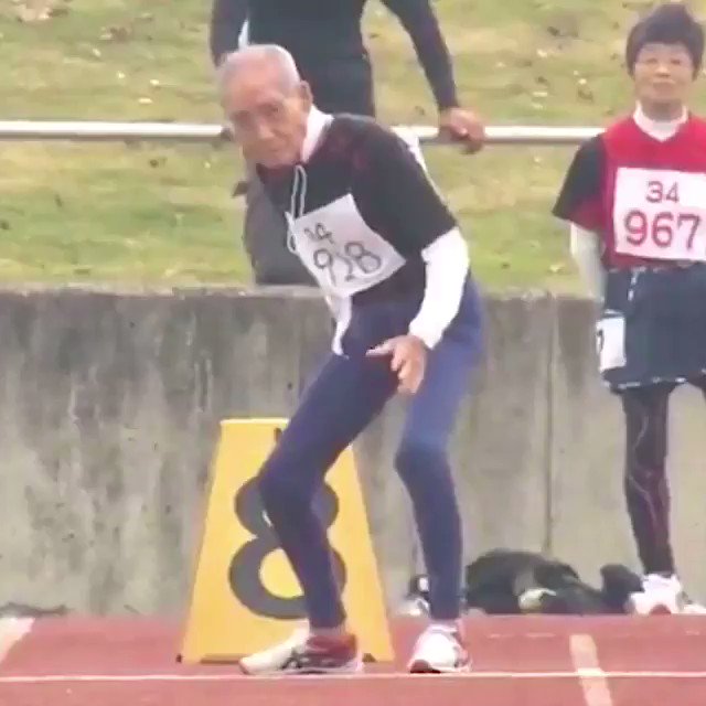 RT @iaaforg: Athletics is for everyone.

Even at 102 years old???? 

https://t.co/5s96UUMnEz