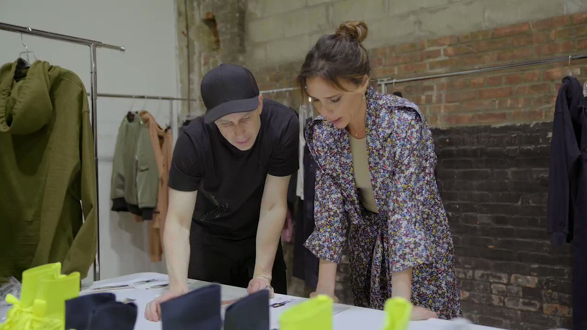 BTS working on #ReebokxVictoriaBeckham, launching this Wednesday. So excited!! x VB https://t.co/HbDY3PuBab