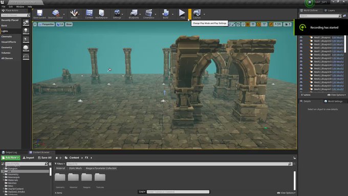 エピック・ゲームズ・ジャパンさんのVFX Art Dive用WIP.リアルタイムFXの強みは何と言ってもインタラクション エピック・ゲームズ・ジャパンさんのVFX Art Dive用WIP.リアルタイムFXの強みは何と言ってもインタラクション