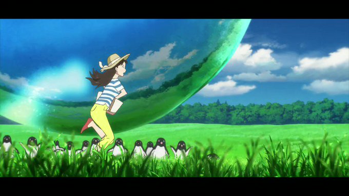 Key Animation: Chengyu Ji???Movie: Penguin Highway (ペンギン・ハイウ Key Animation: Chengyu Ji???Movie: Penguin Highway (ペンギン・ハイウ
