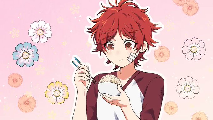 キミの笑顔は絶品♪🍚※衛宮ごはんOPトレスです※夏背景素材もトレスしてます キミの笑顔は絶品♪🍚※衛宮ごはんOPトレスです※夏背景素材もトレスしてます