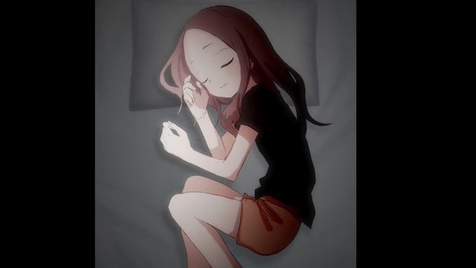 からかい上手の高木さん より『おやすみ』………ドキドキ#からかい上手の高木さん#高木さんめ からかい上手の高木さん より『おやすみ』………ドキドキ#からかい上手の高木さん#高木さんめ