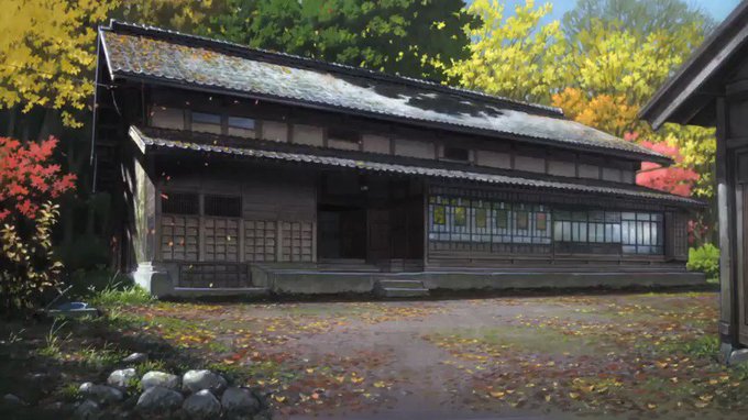 名場面を振り返る #TBT錦秋に包まれた花の家#おおかみこどもの雨と雪 よりFrom #WolfChildren 名場面を振り返る #TBT錦秋に包まれた花の家#おおかみこどもの雨と雪 よりFrom #WolfChildren