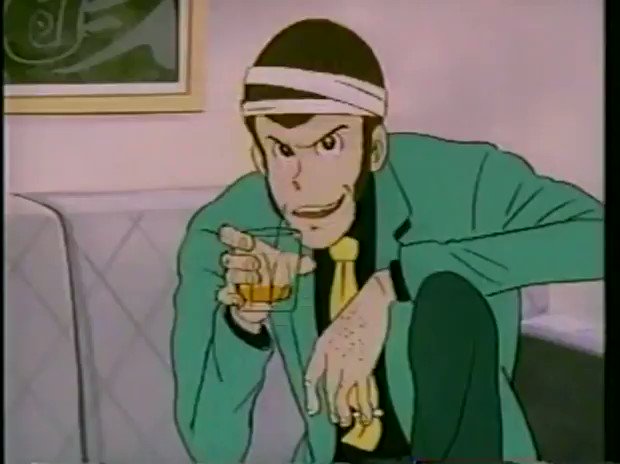 #今日は何の日1971年11月28日、ルパン三世 (TV第1シリーズ)『雨の午後はヤバイゼ』放送。全編に漂う不穏で不思議 #今日は何の日1971年11月28日、ルパン三世 (TV第1シリーズ)『雨の午後はヤバイゼ』放送。全編に漂う不穏で不思議
