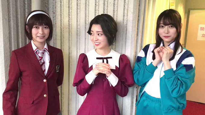 #鈴木絢音&#弓木奈於 出演舞台 #ナナマルサンバツ まもなく千秋楽!17時公演は #阪口珠美 がゲスト出演です!本番直 #鈴木絢音&#弓木奈於 出演舞台 #ナナマルサンバツ まもなく千秋楽!17時公演は #阪口珠美 がゲスト出演です!本番直