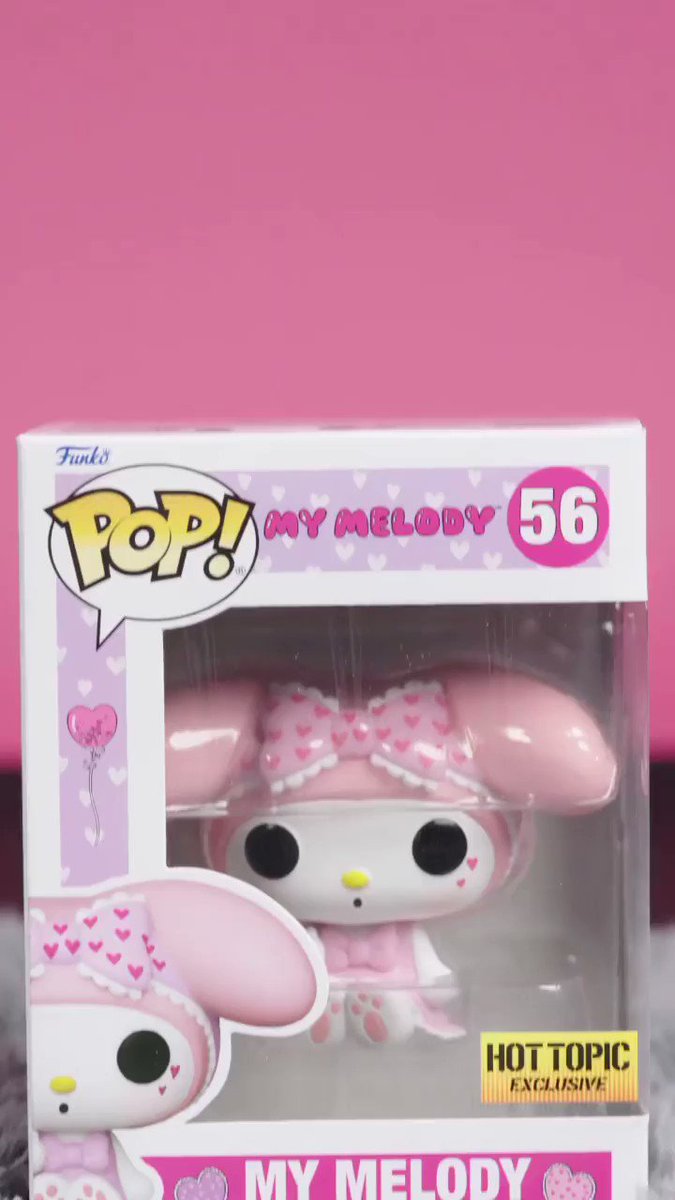 In person and OOB with the new Hot Topic exclusive My Melody Funko POP! Grab this and more at the link below ~
Linky ~