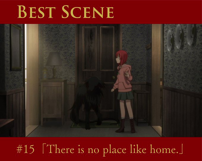 『#魔法使いの嫁 SEASON1』お気に入りシーン投票企画🙌第❶❺話はこちらのシーンが1位に輝きました✨本日から第❶❻話 『#魔法使いの嫁 SEASON1』お気に入りシーン投票企画🙌第❶❺話はこちらのシーンが1位に輝きました✨本日から第❶❻話