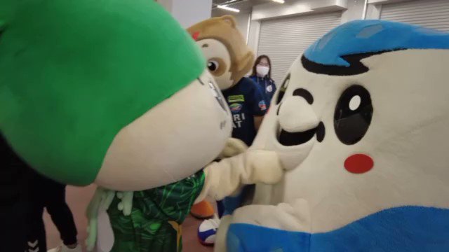 #ヴァン太 しゃん🍶あしたはよろしくだにょー❣️うみなかま🦑🦈#ヴァンラーレ八戸#FC琉球#ジンベーニョ #ヴァン太 しゃん🍶あしたはよろしくだにょー❣️うみなかま🦑🦈#ヴァンラーレ八戸#FC琉球#ジンベーニョ