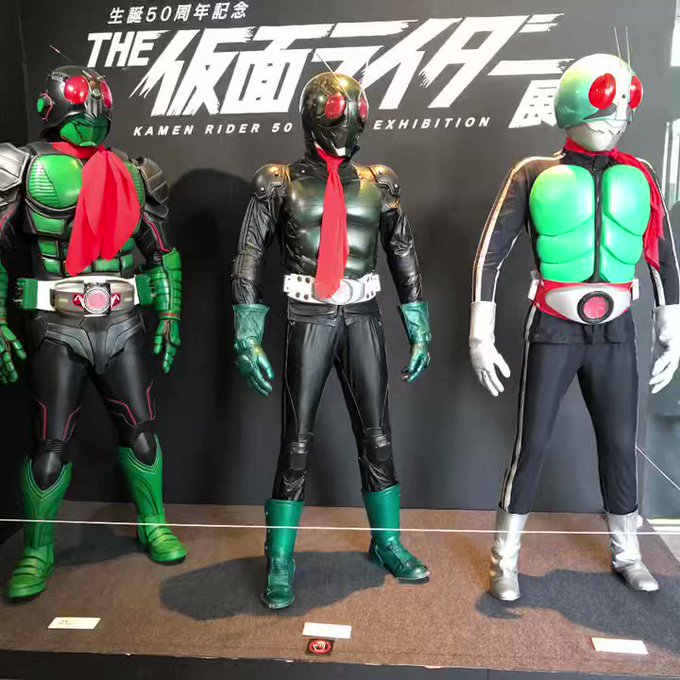 #THE仮面ライダー展 #シン仮面ライダー #ブルース・リー ではなくミニー・スリーの脂肪遊戯  #キル・ビル ではなく