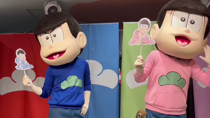 #おそ松さん　#カラ松　ハイタッチ会　グリーティングカラ松くんかわいいシーン② 