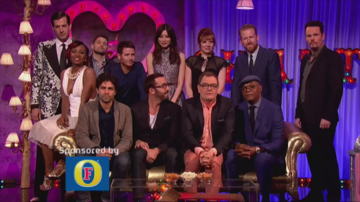 RT @chattyman: It's the #chattyman series finale tonight and what a line up! See you on the sofa at 10.35 - Sam x http://t.co/48BjaGZjW5