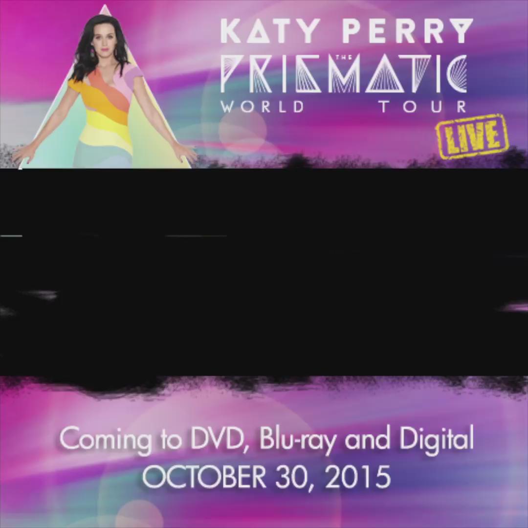 The Prismatic World Tour LIVE is coming to DVD, Blu-Ray and digital on October 30! #KatyPWTL http://t.co/C8Ukyu4NPr