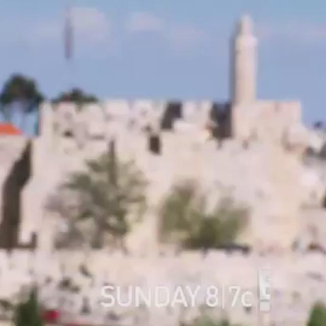 Man, I love her! Jesus walks ???????????????????????? tune in for tonight's episode of us in Jerusalem and North getting baptized ???????????????? http://t.co/t0NQSihU8y