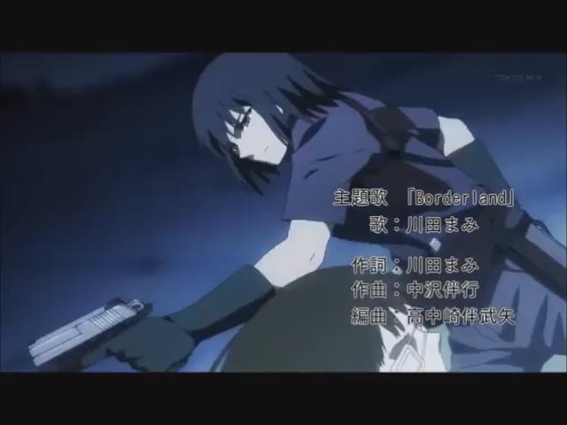 ヨルムンガンド(WHITE FOX)「Borderland」(作詞・歌:川田まみ/作曲:中沢伴行) ヨルムンガンド(WHITE FOX)「Borderland」(作詞・歌:川田まみ/作曲:中沢伴行)