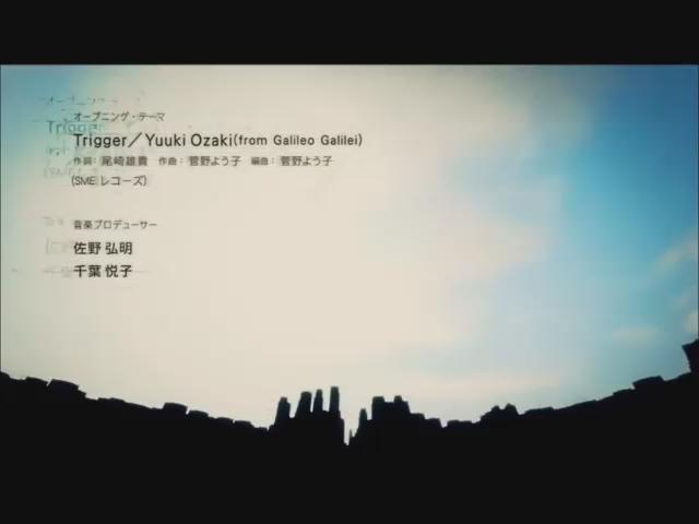 残響のテロル(MAPPA)「Trigger」(作詞:尾崎雄貴/作曲:菅野よう子/歌:Yuuki Ozaki (from 残響のテロル(MAPPA)「Trigger」(作詞:尾崎雄貴/作曲:菅野よう子/歌:Yuuki Ozaki (from