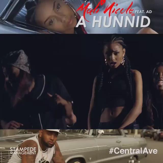 s/o 2 my niece @MaliNicoleMusic 4 the world premiere of her fire music video A Hunnid !! 

https://t.co/mbojHGl0kN https://t.co/H5KBS1F2c4