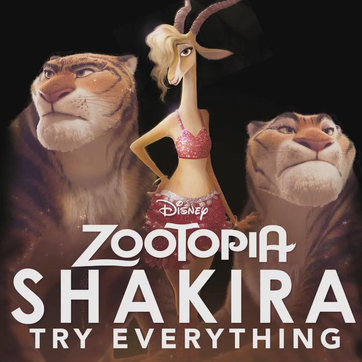 RT @DisneyMusic: “Try Everything” by @Shakira from @DisneyZootopia is here! Get it on @iTunes: https://t.co/oYHfZsPgOi https://t.co/nopIUol…