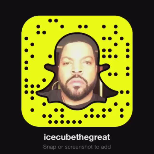 Follow icecubethegreat  on Snapchat. https://t.co/vhjowB1k35